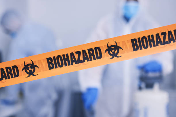 Professional Biohazard technician working in Northfield, MN